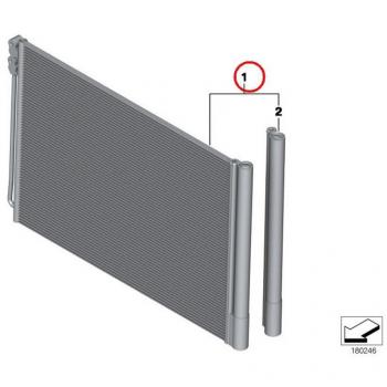 BEHR HELLA SERVICE 8FC 351 303-634 Condensador, aire acondicionado