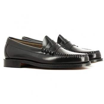 G.H. Bass Weejun Larson Black Men's Penny Loafers Size UK 9