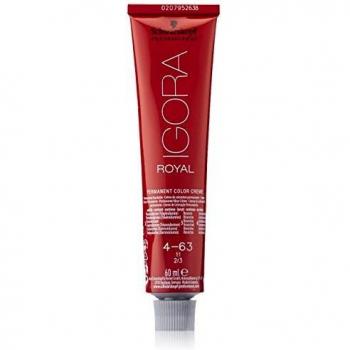 Schwarzkopf Igora Royal Permanent Hair Colour 60ml, Shade 4-63 Medium Brown Chocolate Matt