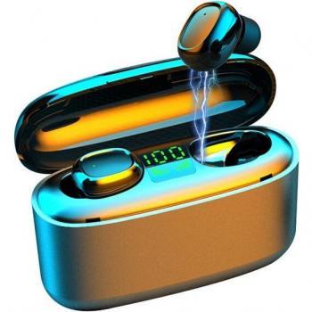 Auriculares Inalámbricos Bluetooth TWS 3500mAh con Pantalla LED, Control Táctil, Cancelación de Ruido y Resistencia al Agua