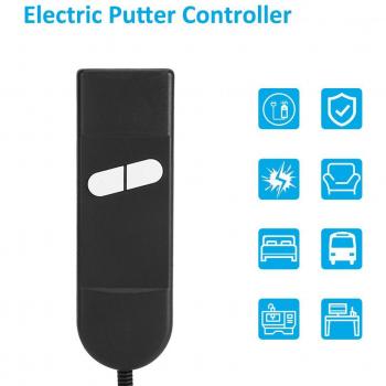 Yosoo Múltiples Usos 2 Botón 5 Pines del Conector de Control de grúa de sillas eléctricas reclinable