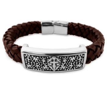 Pulsera Hombre Frank 1967 Mod. 7FB-0020, acero inoxidable, diseño moderno, cierre de seguridad, resistente al agua, ajustable