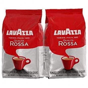 Lavazza Qualità Rossa, Café en Grano, 1 kg