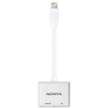 ADATA Apple Lightning Card Reader Lightning Color blanco - Lector