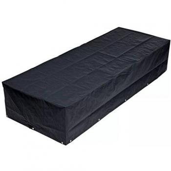 Ubbink Nature hoes ligstoel, Negro, Large