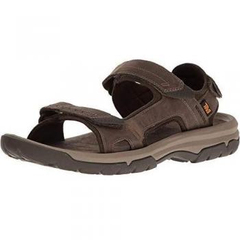 Teva Men's Langdon Walking Sandals - Walnut Brown Size 10