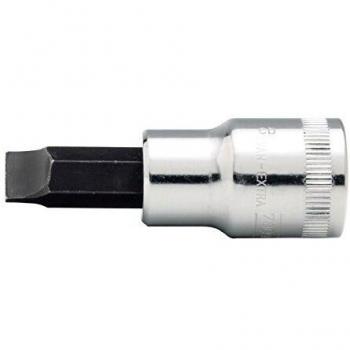 Bahco 7409F-6.5 Vaso 3/8, Punta Plana 6,5
