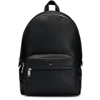 Hugo Boss Ray Men's Black Backpack 50536499 - One Size, Durable and Stylish Design