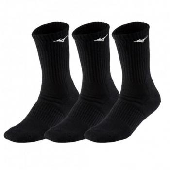 Calcetines Mizuno Training Mid 3P Negro Talla 38-40