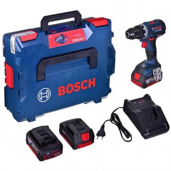 Taladro Inalámbrico Bosch GSR 18V-60 C 3x 5.0Ah GAL 18V-40