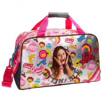 Disney Soy Luna Smile Bolsa de Viaje, 45 cm, 25.88 Litros, Multicolor