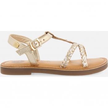 Gioseppo - Sandalias de niña de piel trenzada, acolchadas y sostenibles, fabricadas con materiales reciclados