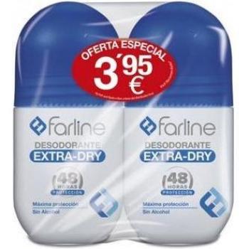 Farline Desodorante Extra-Dry Roll-on 2x50ml