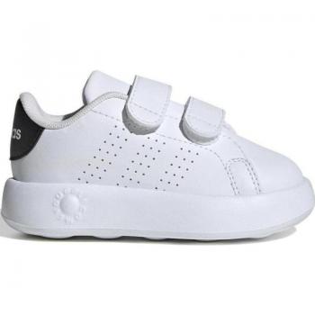 Adidas Advantage Infant Sneakers - White/Black, Velcro Closure