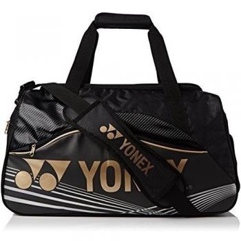 Yonex camiseta de cuello redondo y bolsa para raquetas de tamaño mediano Pro - negro