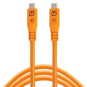 Cable TetherPro USB-C Optima 10G Recto a Recto 1.8m Naranja