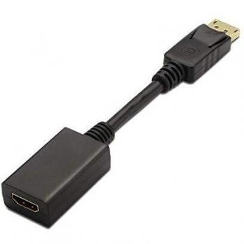 AISENS A125-0134 - Conversor a HDMI DE 15 cm, Color Negro