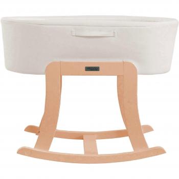 Micuna Nacelle - Minicuna balancín, color natural / blanco / gris