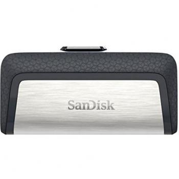 SanDisk SDDDC2-016G-G46 - Memoria Flash USB 16 GB para tu smartphone Android - Ultra Dual Drive Type-C - USB 3.1, Negro