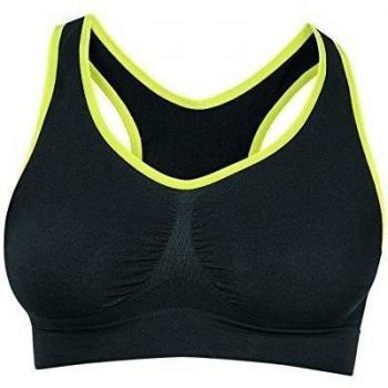 TV unser Power Shapers Fitness - Juego de 2 sujetadores deportivos negro negro Talla:large