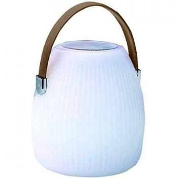 Lumisky Mini May Play Altavoz Bluetooth LED Blanco/Gris 23cm
