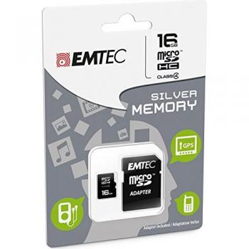 Emtec Mini Jumbo Super - MicroSD-16GB Tarjeta de Memoria