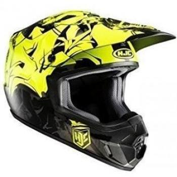 HJC 177174 X L Casco Moto, Amarillo, XL