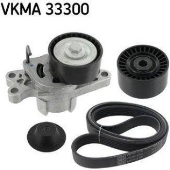 Juego de correas trapeciales poli V SKF VKMA 33300