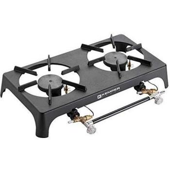 Fornellone a Gas Kemper 2 Fuegos Hierro Fundido 7,5 kW 37x51 cm
