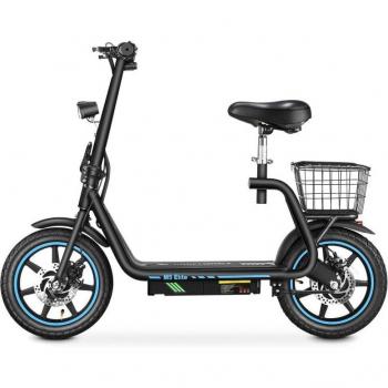 Patinete Eléctrico Honey Whale M5elite 500W 48V 13Ah Autonomía 45km Frenos de Disco Negro