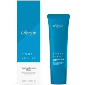 skinChemists 1% Hyaluronic Acid Mask 50ml - Deep Hydration & Plumping for Radiant Skin | Patch Test Recommended