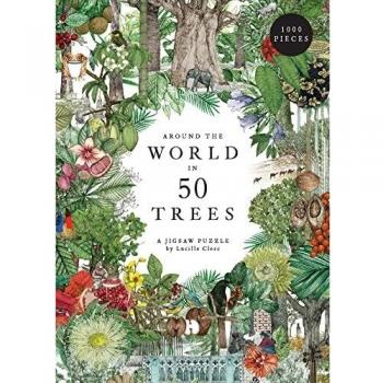 Laurence King Publishing Around the World in 50 Trees Puzzle: 1000 Pieces