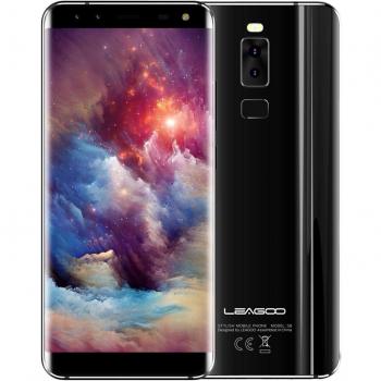 Smartphone leagoo s8 5,7 HD+ 18:9 Pantalla,Delantero: 8MP + 2MP y posterior 13MP + 2MP Cámaras,RAM 3GB+ROM 32GB 64 GB extendidos,Octa Core 1.5GHz CPU, Android 7.0, 2940 mAh, movils de Leagoo Direct,Negro