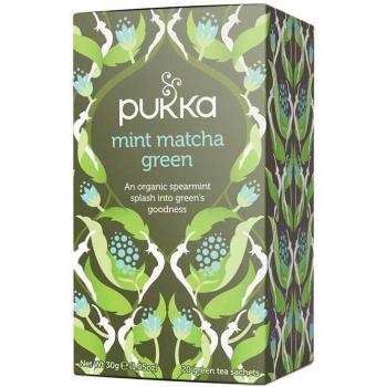 Pukka Té Verde Matcha Menta Ecológico 20 Bolsitas