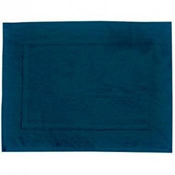 Alfombrilla de Baño Paradise, 100% Algodón, Absorbente y Lavable, 50x70 cm, Color Petróleo