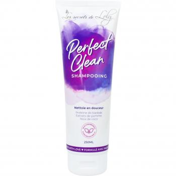 Les Secrets de Loly Perfect Clean Champú 250ml - Champú para cabello ondulado y rizado, formulación suave, libre de sulfatos y parabenos, hidratante y nutritivo, ideal para definir rizos