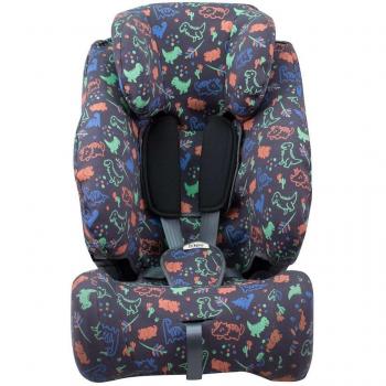 Funda para Silla de Coche Klippan Century Jyoko Happy Dino - Algodón y Refuerzo Técnico