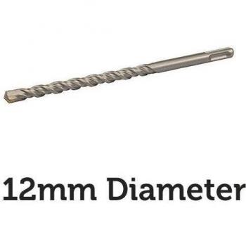 12 mm X 210 mm Sds Plus - brocas para mampostería hormigón, piedra, cemento, ladrillo
