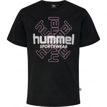 Hummel hmlCircly Kids Unisex Black T-Shirt
