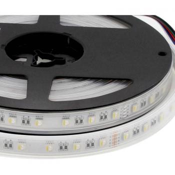 Tira LED RGBW Epistar SMD5050 5m IP67 con tecnología de 4 en 1 para iluminación decorativa