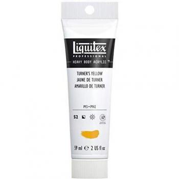 Liquitex Heavy Body Tubo De Pintura Acrílica, Amarillo de Turner, 59 ML