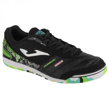 Zapatillas de fútbol sala Joma Mundial 24 Indoor Negro, Calzado para hombre, diseño específico para pista cubierta, color negro, talla 42 EU