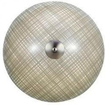 Plafón LED Cross 35 cm - Luz de techo empotrada pequeña de acero para interiores