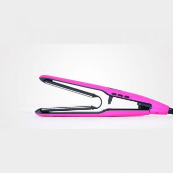 Plancha de Pelo de Titanio Perfect Beauty Keratin Flight, Color Rosa