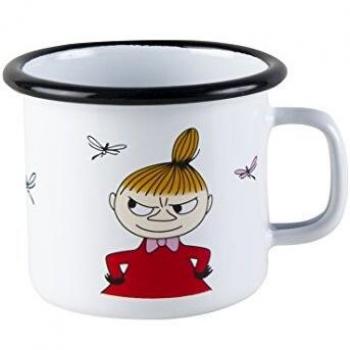 Muurla Moomin - Taza (esmaltada, tamaño pequeño), diseño de Pequeña My, Color Blanco