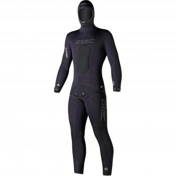 Seac 0010029007 pythom Plus traje de buceo, Pythom Plus, negro, Talla L