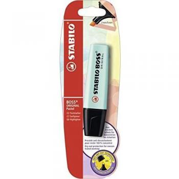 Stabilo Boss Original - Marcador, color pastel, color turquesa
