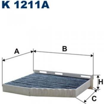 Filtron K1211A Sistema de Calefacción