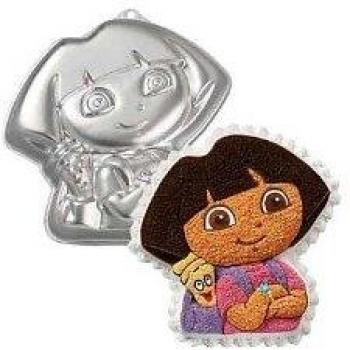 Wilton 3D-Molde, diseño de dora la Exploradora Wilton