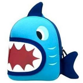 Cartera escolar liderpapel mochila infantil tiburon 280x210x105 mm